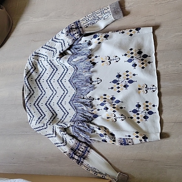 BCBG Max Azria Sweater with Fringe Detail - Picture 6 of 6